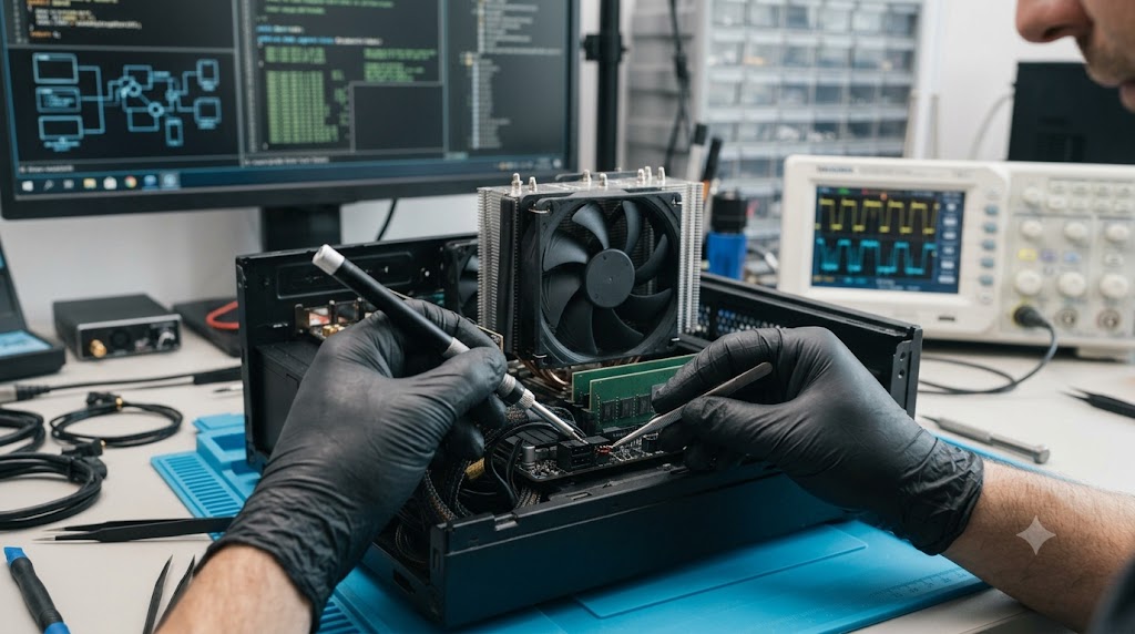 Desktop PC Shuts Down Randomly – Not Overheating? Suspect the Power Button or Grounding 