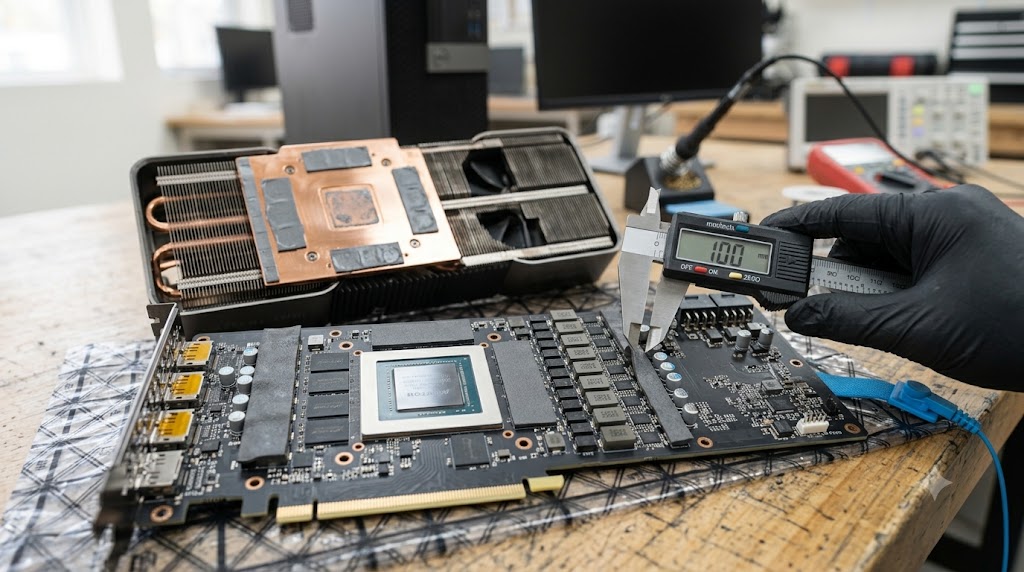 When to Replace Thermal Pads on a Graphics Card and How to Measure Thickness 