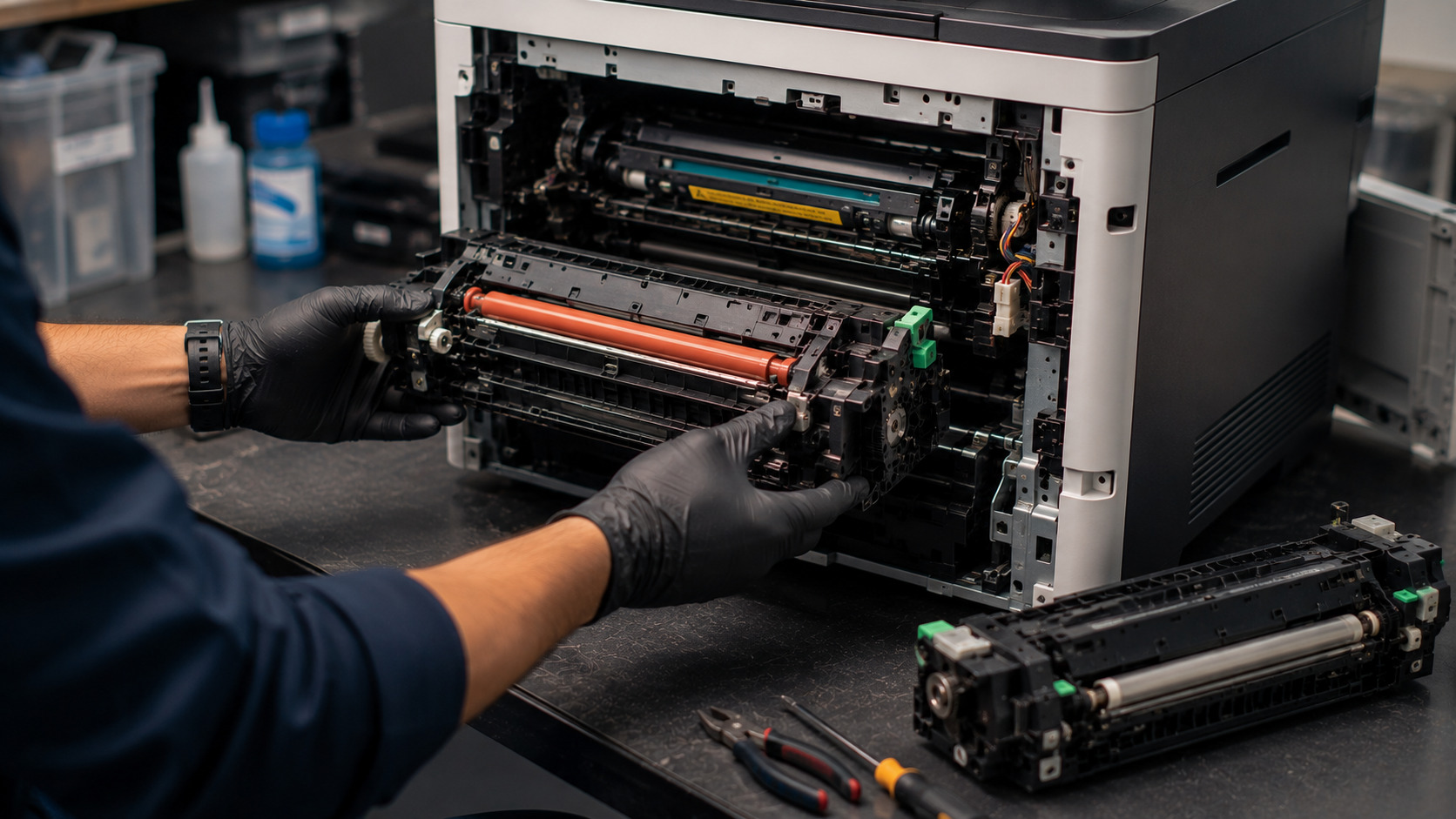 How to Replace a Laser Printer’s Fuser Unit Without Special Tools