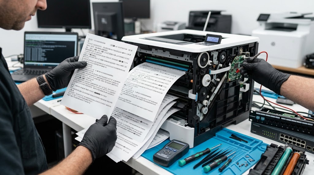 What to Do When Your Printer Is Printing Gibberish Characters