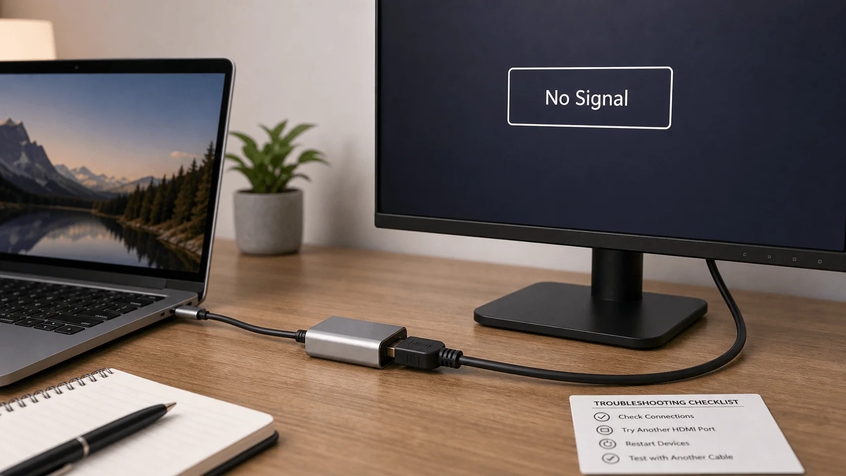 Monitor Connection Repair