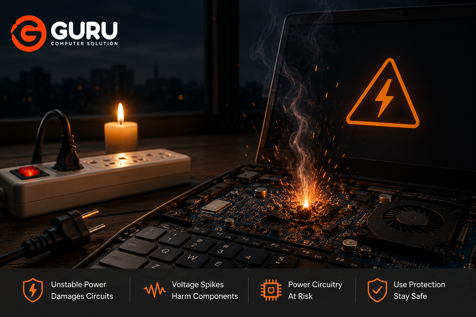 How Load-Shedding Is Slowly Frying Your Laptop’s Power Circuitry (And How to Protect It)