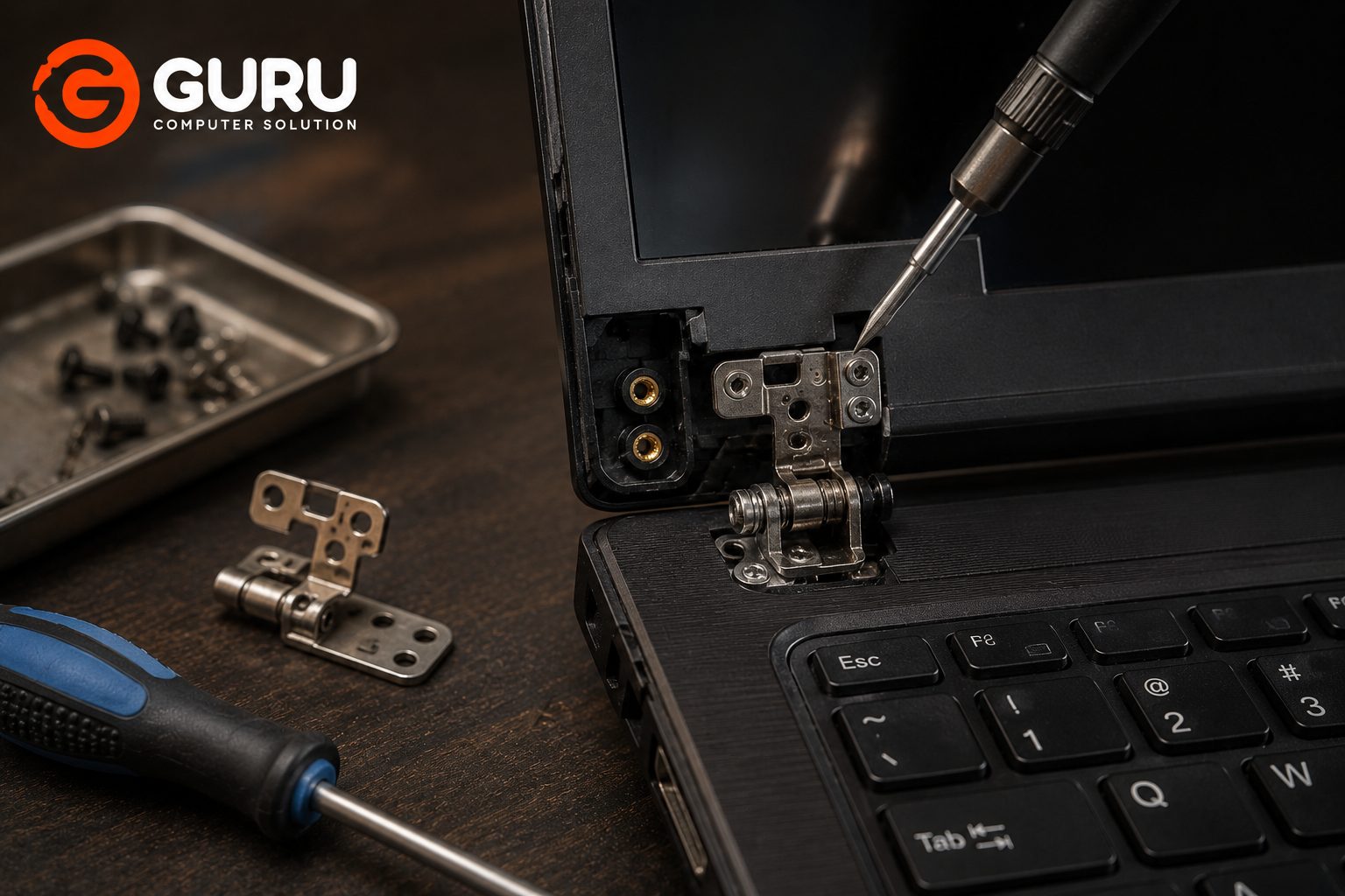 Laptop Hinge Break? Don’t Superglue It! The Professional Fix for Broken Laptop Hinges in Nepal 