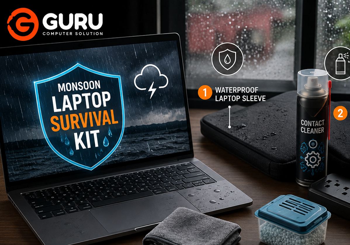 The Annual Monsoon Laptop Survival Kit: 5 Must-Haves from a Repair Technician 