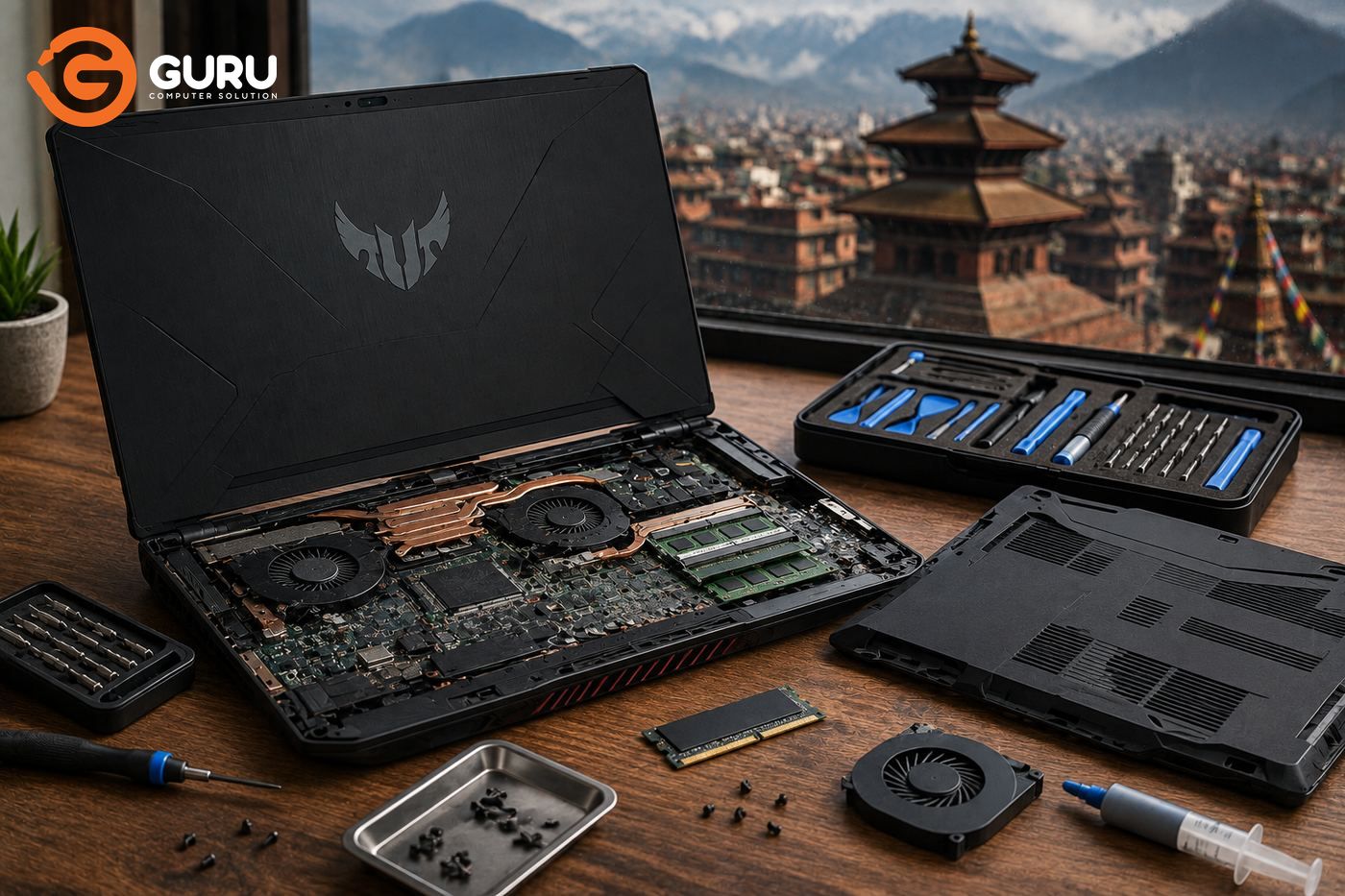 Are Gaming Laptops Worth Repairing in Nepal? A Cost Analysis of Popular ASUS TUF & Acer Nitro Issues 