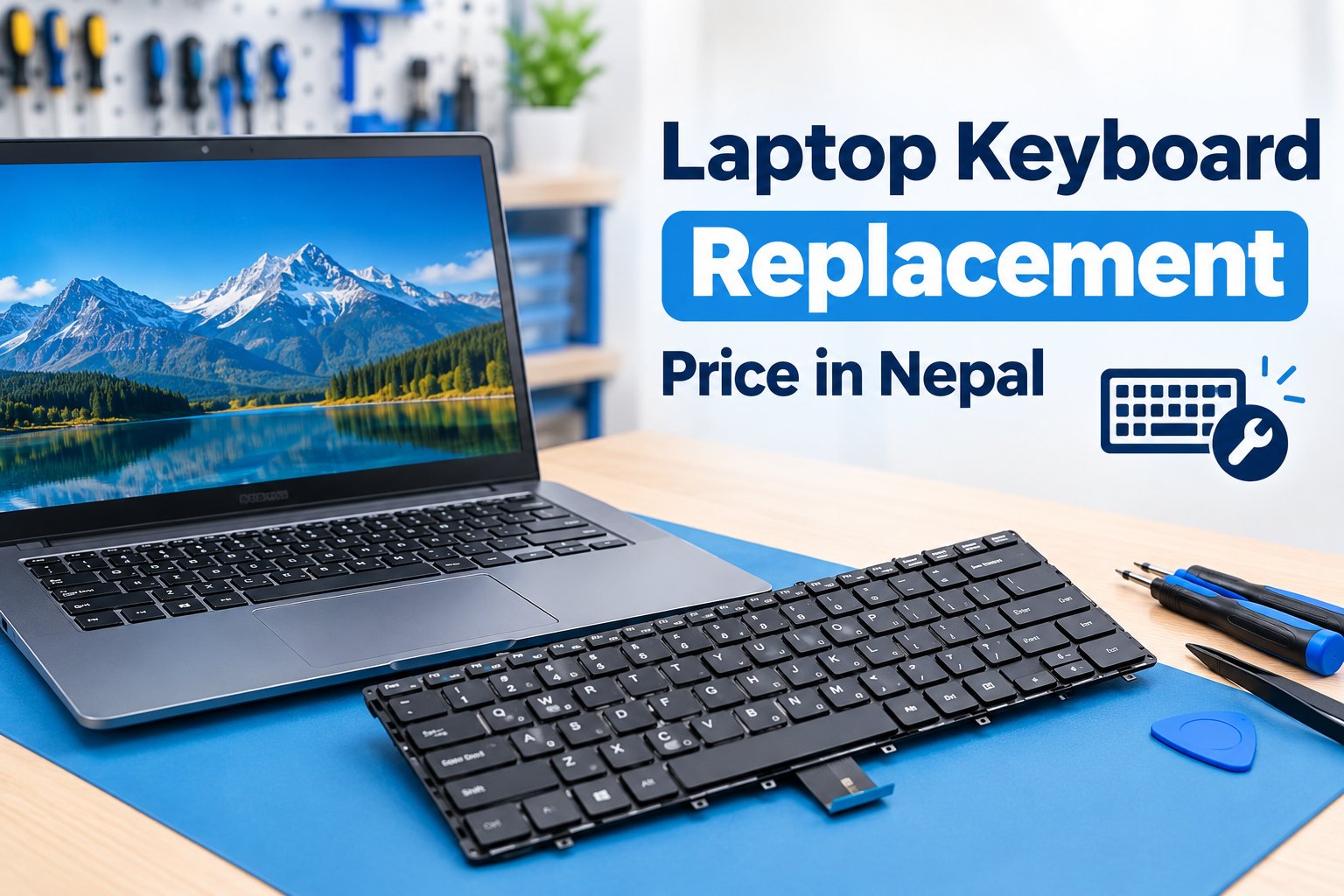 Laptop Keyboard Replacement Price in Nepal – All Brands & Models