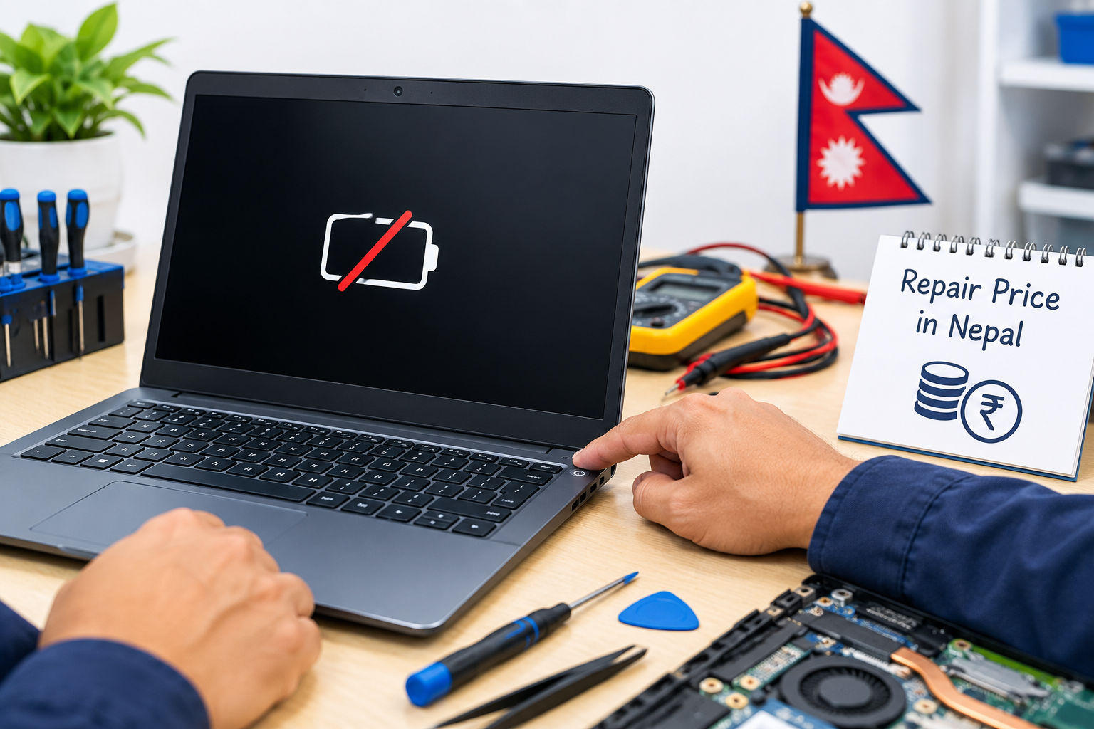 Laptop Not Turning On Repair Price in Nepal – No Power & Dead Laptop Repair 