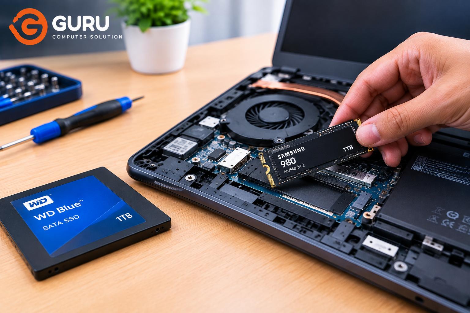 Laptop SSD Upgrade Price in Nepal: Cost, 256GB, 512GB & 1TB SSD Guide